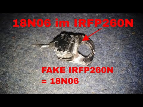 Doppelt gefälscht IRFP260N Fake Transistor - eflose #1073