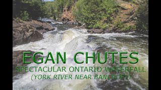 Egan Chutes, spectacular Ontario waterfall.