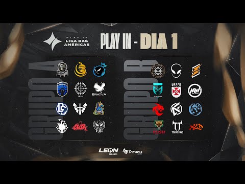 PLAY IN - LIGA DAS AMÉRICAS 25 | DIA 1 | COMEÇOU A DISPUTA DO PLAY IN! 🔥 #PLAYIN