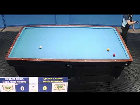 LIGA CATALANA 3 BANDAS 1ª DIV. - SANT ADRIÀ A (J. HERNANDEZ) - SANT ADRIÀ B (H. SUAREZ)