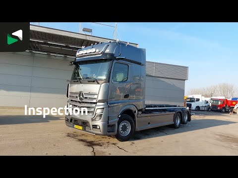 Mercedes-Benz Actros L 2848 6X2 HTS 30 tons cable system Lift-Axle