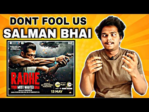 Radhe Trailer Angry Reaction - Allu Arjun Ki Copy | Salman Khan Radhe (2021)