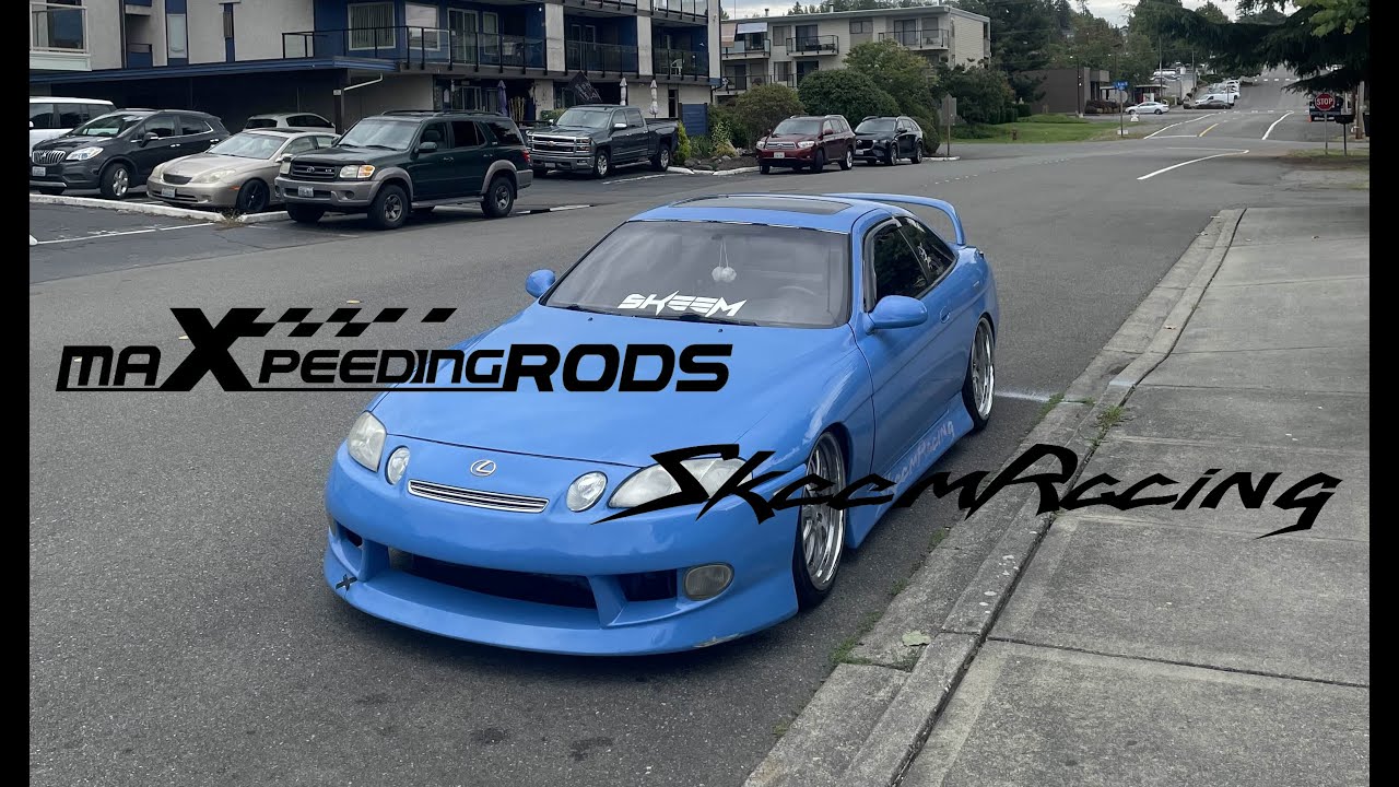 NEW COILOVERS FOR THE SC300 !! + A NIGHT POV W/ SKEEM #maxpeedingrods