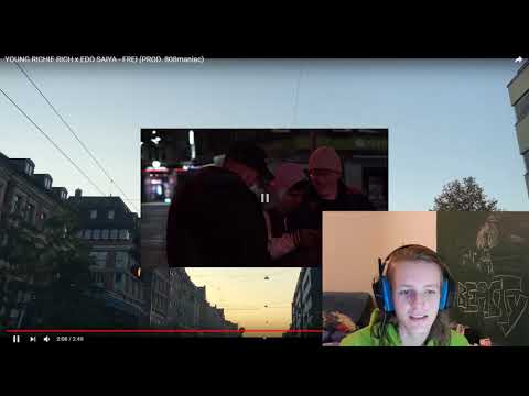 React to: YOUNG RICHIE RICH x EDO SAIYA - FREI (PROD. 808maniac)