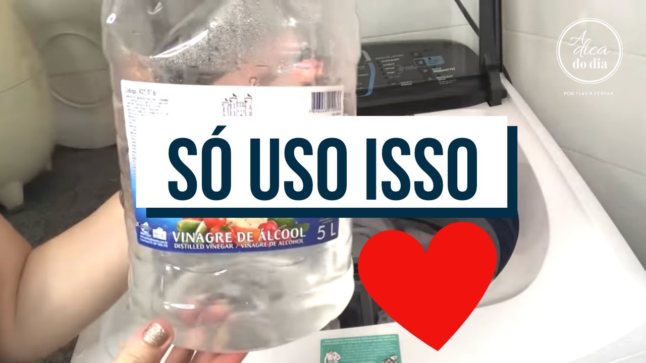 COMO LAVAR O LENÇOL COM VINAGRE | FLÁVIA FERRARI