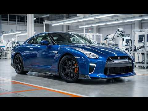 Thumbnail for Nissan GT-R R35 & R34 Factory Production - How 565HP Twin-Turbo V6 is Built | JDM Engineering by Nissan GT-R