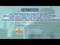 Future Proofing Energy Security