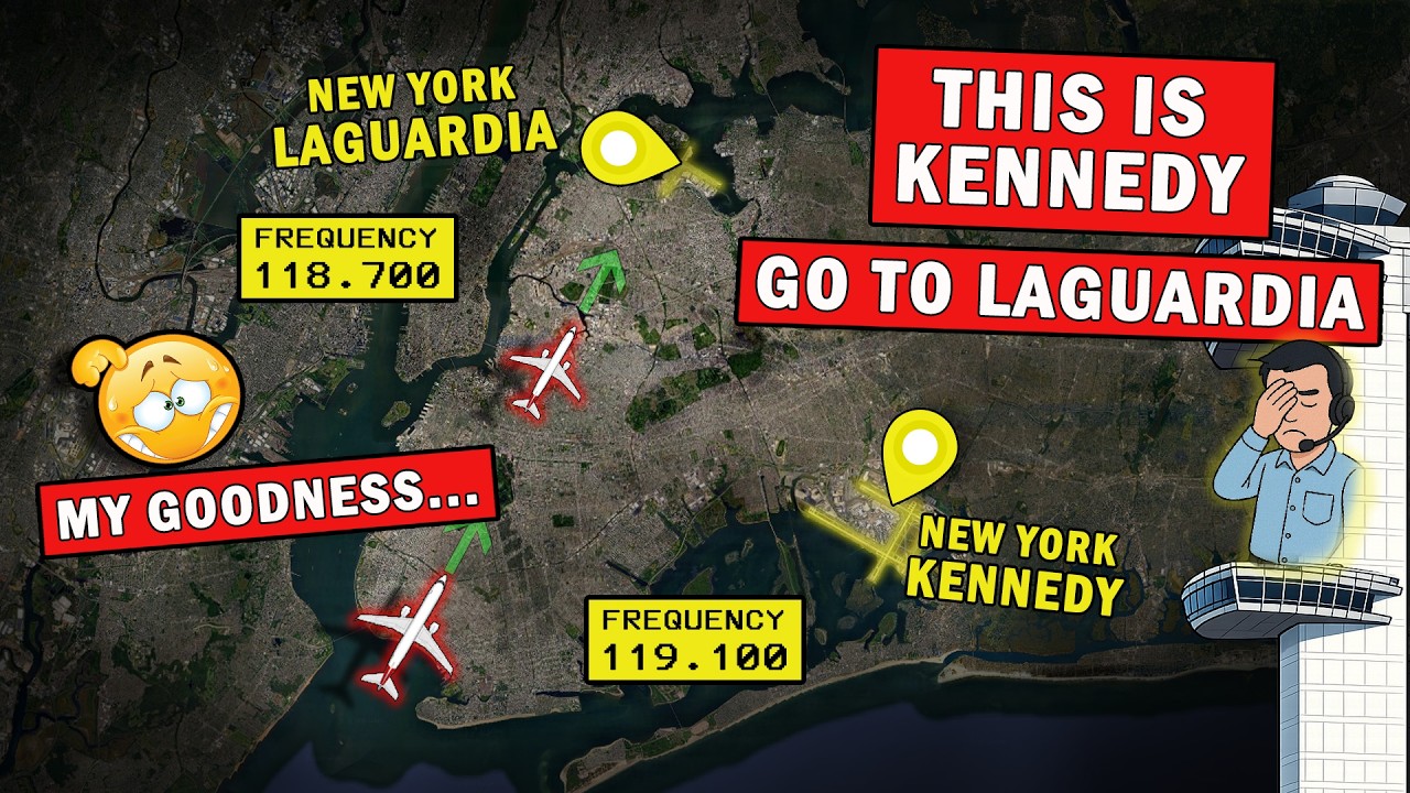 Pilots Calling the Wrong Frequency for Landing | "That's crazy!"