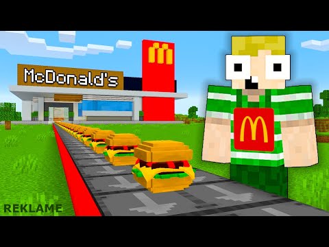 Vi Åbner Vores Egen McDonalds i Minecraft?!