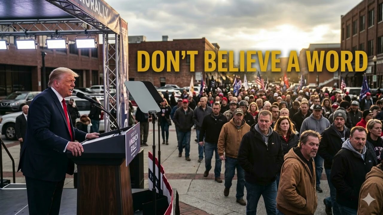 Don’t Believe a Word – Modern Folk Protest Song Against Trump & MAGA