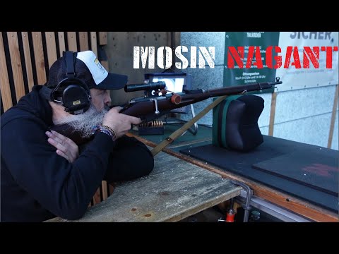 Mosin Nagant M91/30 Sniper Rifle (7.62x54R) // Shooting test at 100 meters