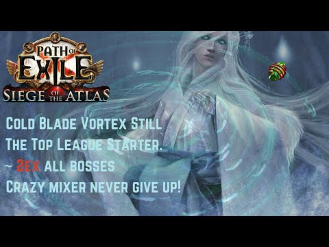 Path Of Exile Sentinel 3.18 - Cold Blade Vortex - Occultist Witch Build