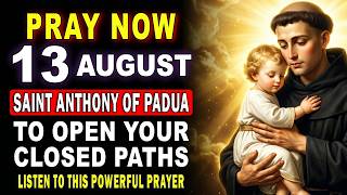 SAY THIS FOR 3 MINUTES TO ST. ANTHONY OF PADUA AND RECEIVE AN ANSWER TODAY 🙏