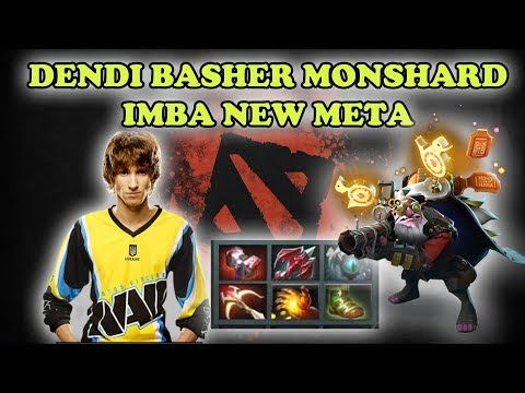 DENDI SNIPER  BASHER MOONSHARD IMBA META DOTA 2