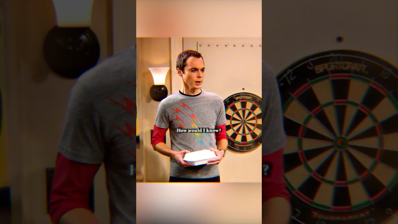 Did Sheldon run off with Raj's date?🤣#shorts #edit #funny #viral #trending