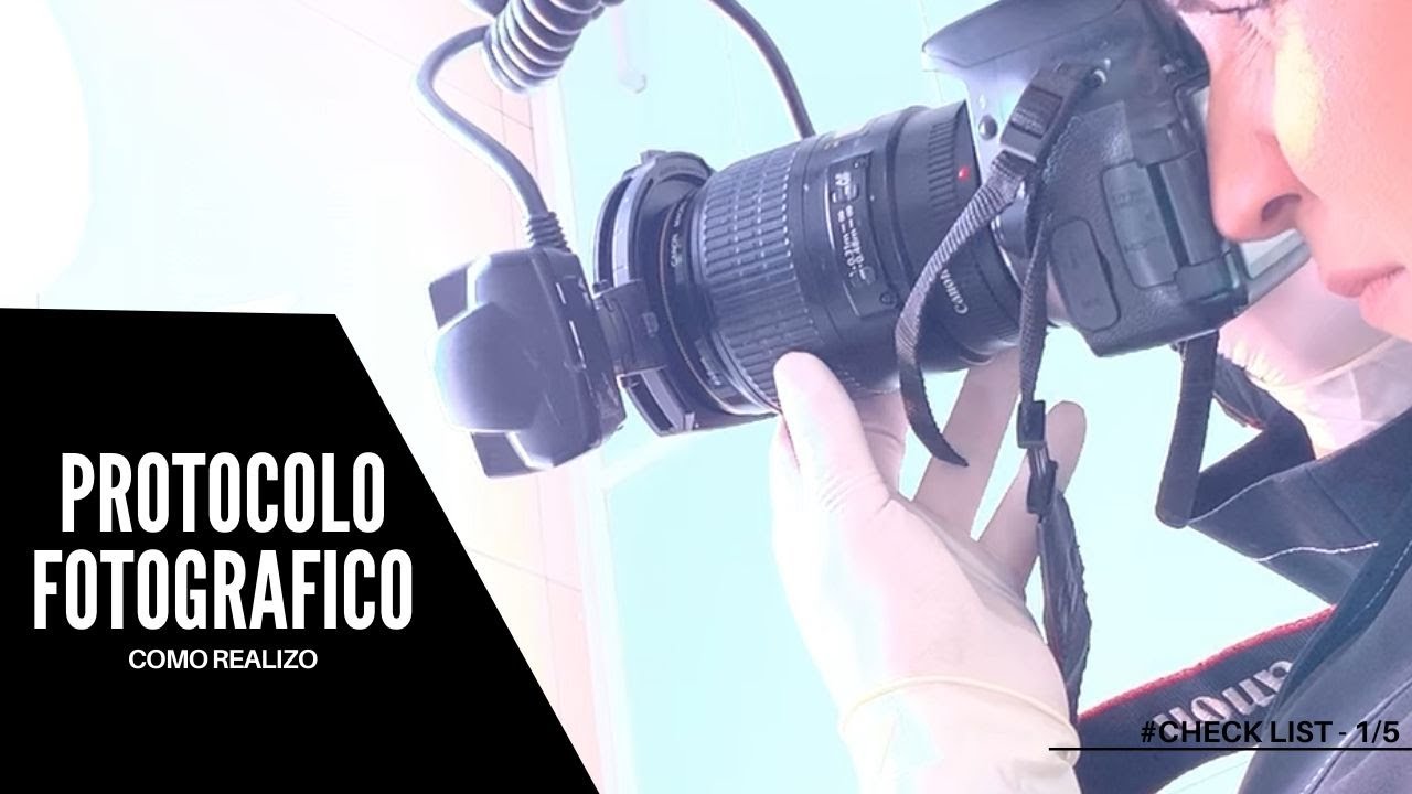 Protocolo Fotográfico Para Lentes de contato dental/Facetas de Porcelana