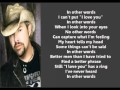 Toby Keith - In Other Words ( + lyrics 1994)