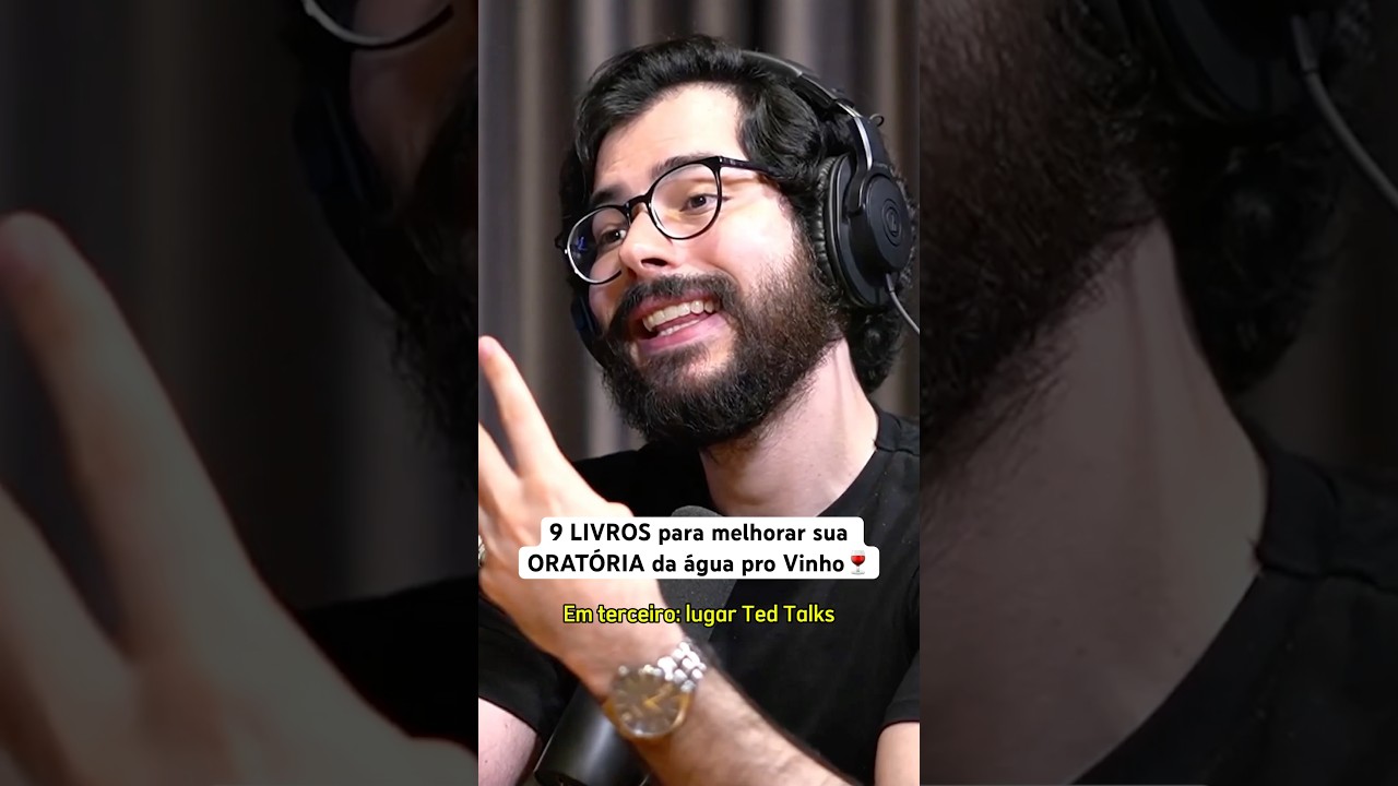 9 LIVROS para melhorar sua ORATÓRIA da água pro vinho 🍷