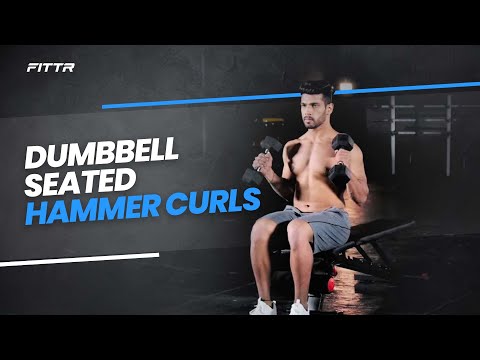 Dumbbell Seated Hammer Curls