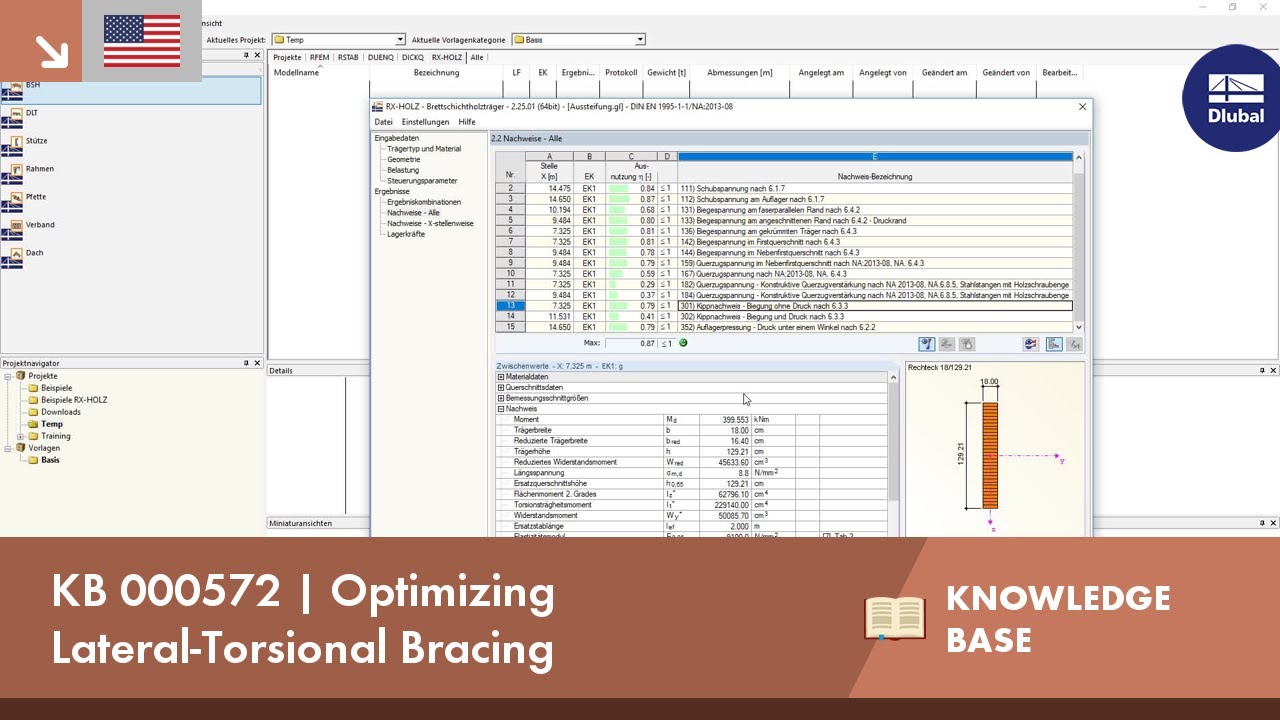 KB 000572 | Optimizing Lateral-Torsional Bracing