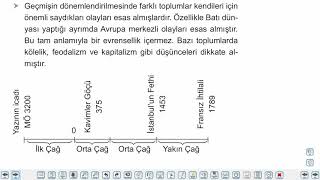 Eğitim Vadisi TYT Tarih 1.Föy Yer ve Zaman 2  Konu Anlatım Videoları