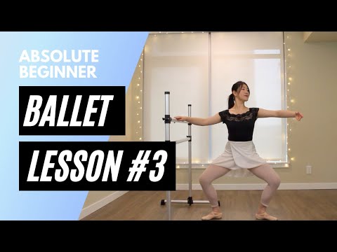 Absolute Beginner Ballet Class 3 || Online Ballet Lesson