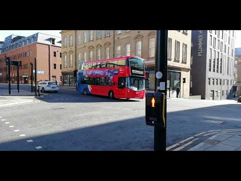 Go North East X21 passing Market Street East and John Dobson Street (12/03/2020)