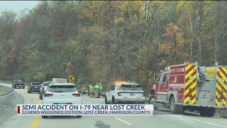 Semi goes ‘off the roadway’ on I-79: Harrison Co. 911