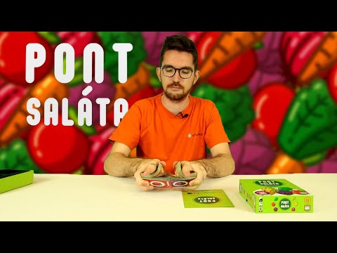 Unboxing és bemutató  Pontsaláta társasjáték - reflexshop