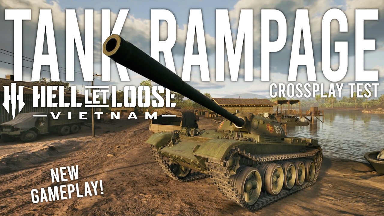 Hell Let Loose Vietnam – Our First Tank Gameplay Was Chaos! (Crossplay Beta)