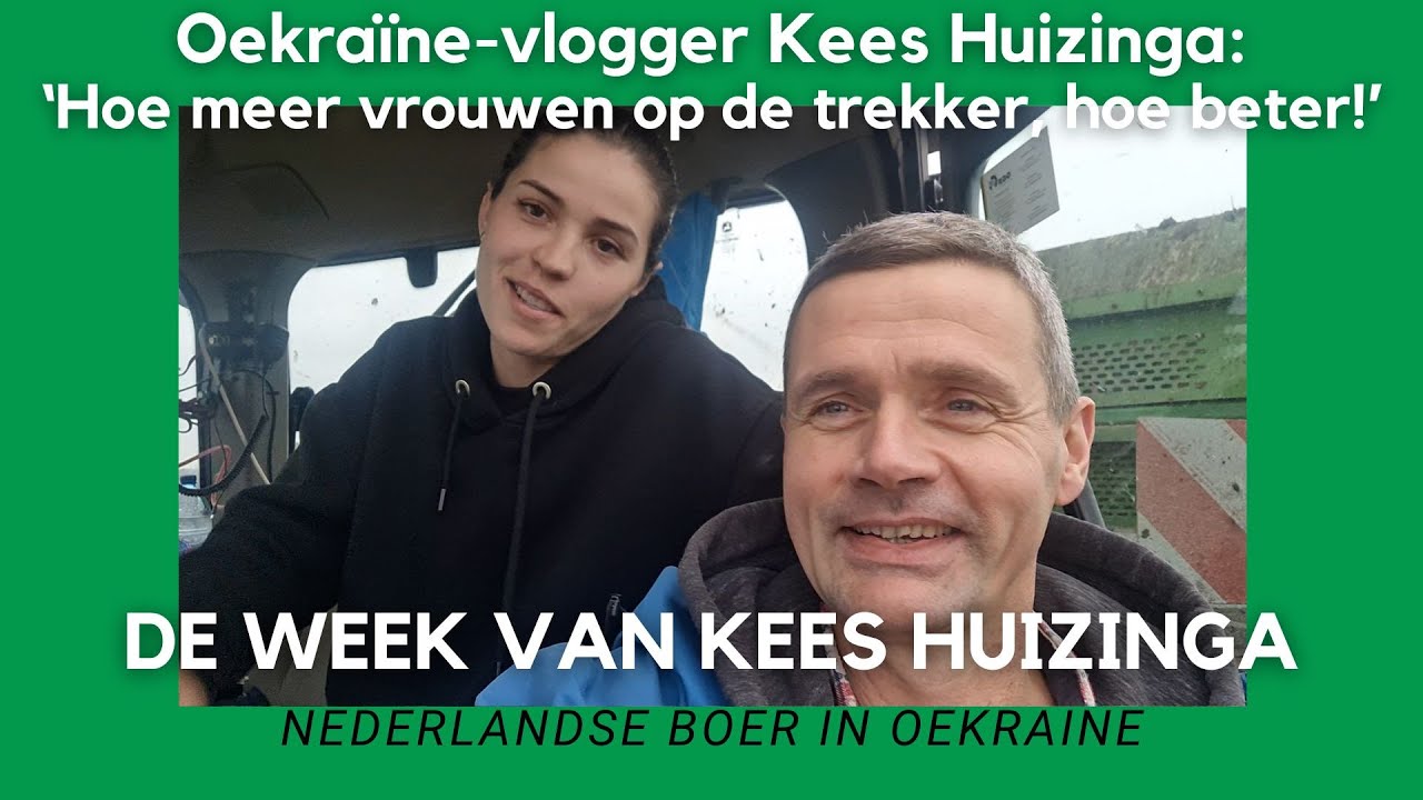 Oekraïne-vlogger Kees Huizinga: ‘Hoe meer vrouwen op de trekker, hoe beter!’