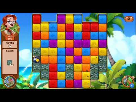 Lost Island Blast Adventure Level 205 - No Boosters