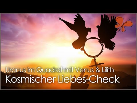 Der kosmische Liebes-Check • Uranus Quadrat Venus & Lilith • Ilona Krämer