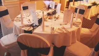 preview picture of video 'Glazert Country House Hotel - Wedding Breakfast Set Up (x70)'