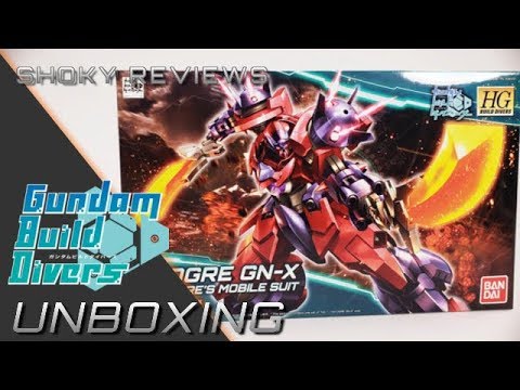 SHOKY UNBOXES GUNPLA: HGBD OGRE GN X