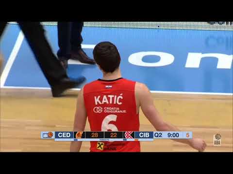 ABA Liga 2017/18 highlights, Round 15: Cedevita - Cibona (6.1.2018)