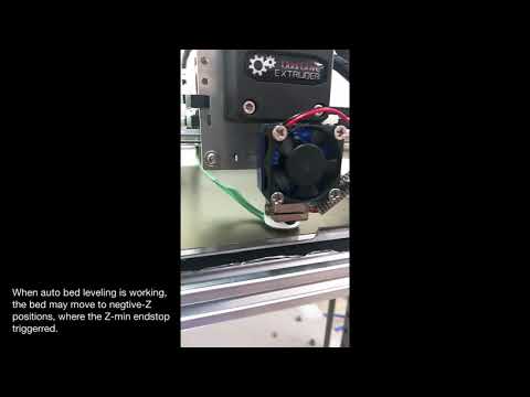 SecKit SK-Mini CoreXY builds a cold mesh for Unified Bed Leveling (UBL)