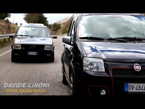 Fiat Panda 100 HP vs Uno Turbo - Davide Cironi Drive Experience (ENG.SUBS)