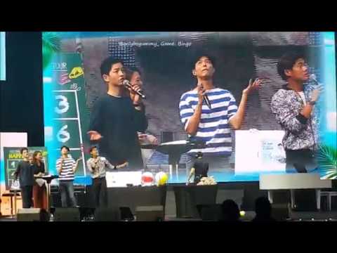 Park Bo Gum in Singapore | Bingo Game with Song Joongki