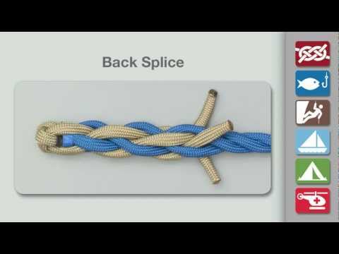 Back Splice | How to Tie a Back Splice