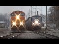 The most EPIC train race youll ever see! Amtrak.