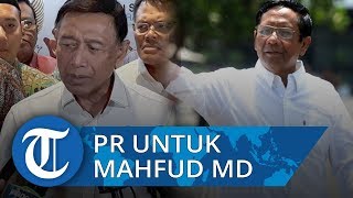 Wiranto Menitipkan PR Besar kepada Menkopolhukam Baru Mahfud MD