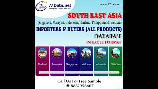12,475 Companies Importers & Buyers of South East Asia (All Products) Data