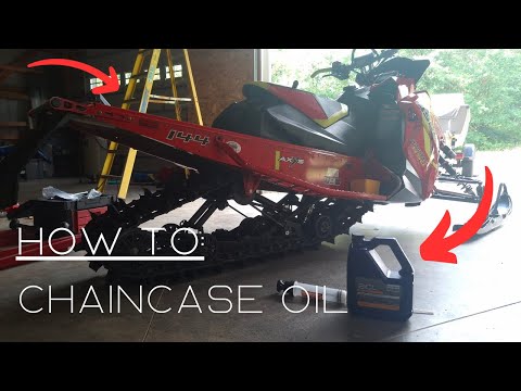 How to Change Chaincase Oil on 2017 2021 Polaris Snowmobiles!