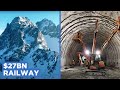 Why Europe Is Building A 57KM Tunnel Through A Mountain