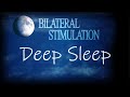 Deep Sleep Dreams 💤🎧 10 Hours Bilateral Stimulation | Music & Rain | Dark Screen | Heavy Relaxation