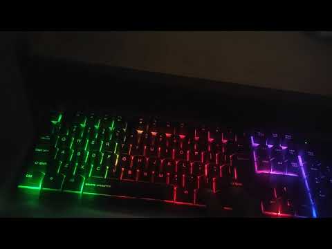 How to change brightness and breathing light in Ant Esports km1650 keyboard 2025