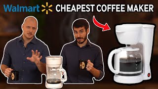 Reviewing Walmart's Cheapest  Coffee Maker | Is it worth the price