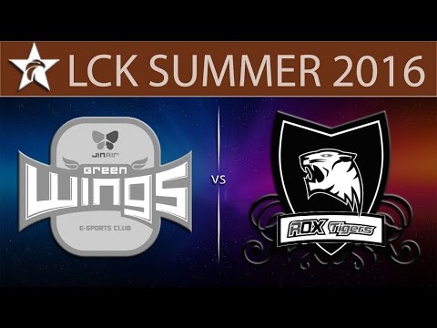 [LoL Highlights] JinAir vs ROX G2 | LCK Summer 2016 (23.06.2016) - JinAir GreenWings vs ROX Tigers
