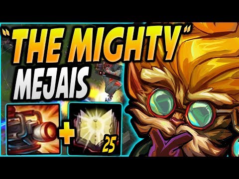25 MEJAIS STACKS turns Heimerdinger into an Avenger level threat in Season 10! - League of Legends
